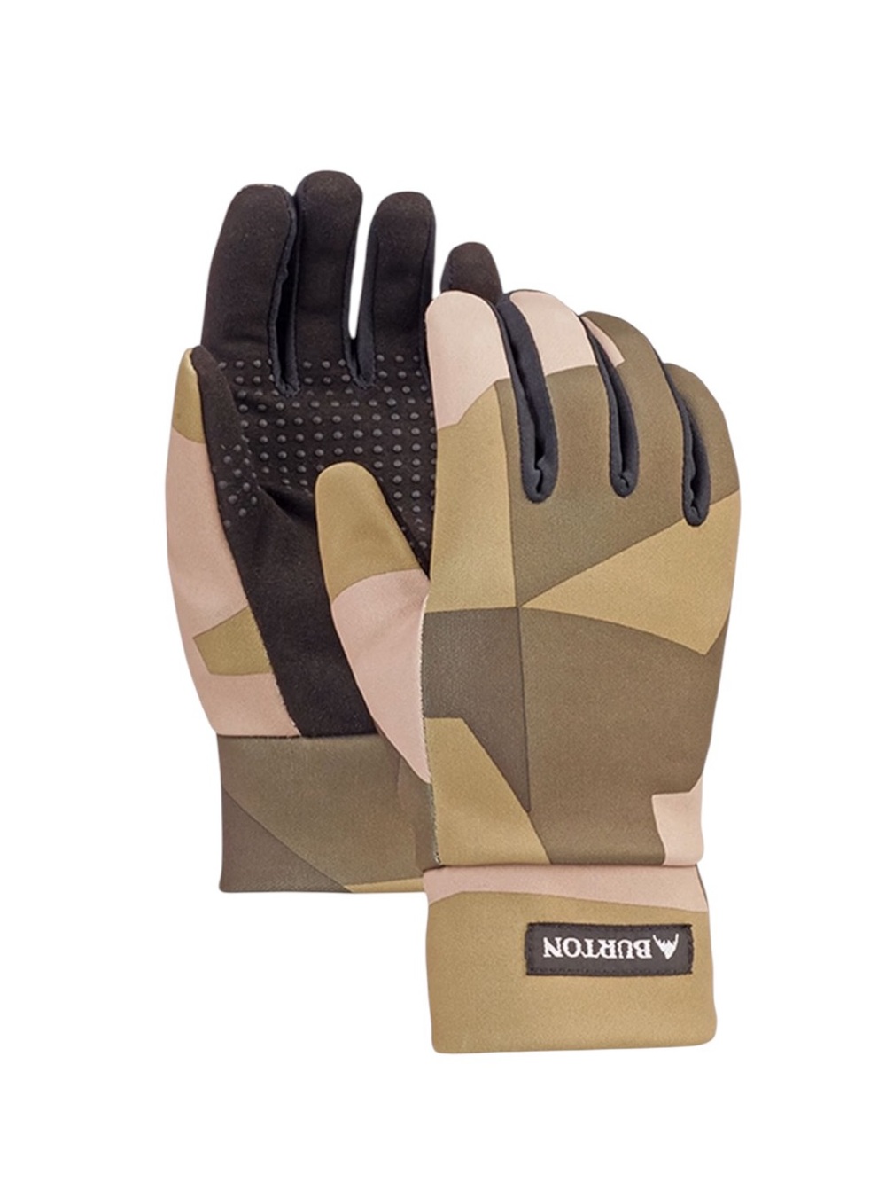 Burton Kids Touch-N-Go Glove Liners- Kelp Birch Camo